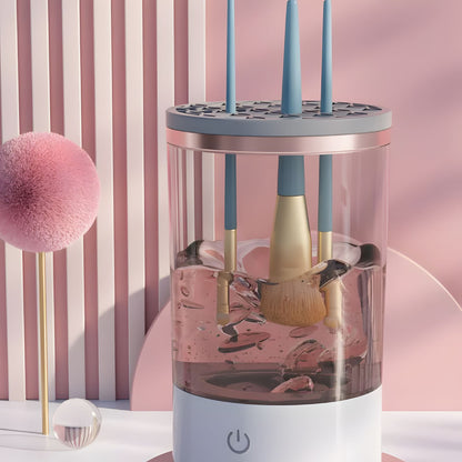 Automatic Makeup Brush Cleaner