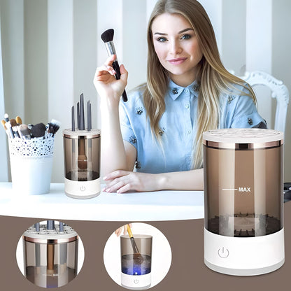 Automatic Makeup Brush Cleaner