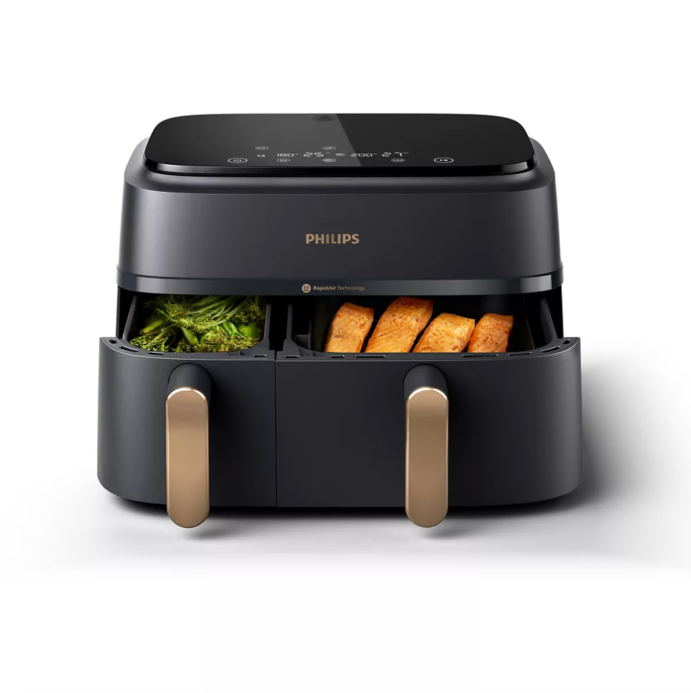 PHILIPS Airfryer Series 3000 Double Tray 9L