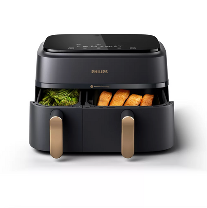 PHILIPS Airfryer Series 3000 Double Tray 9L