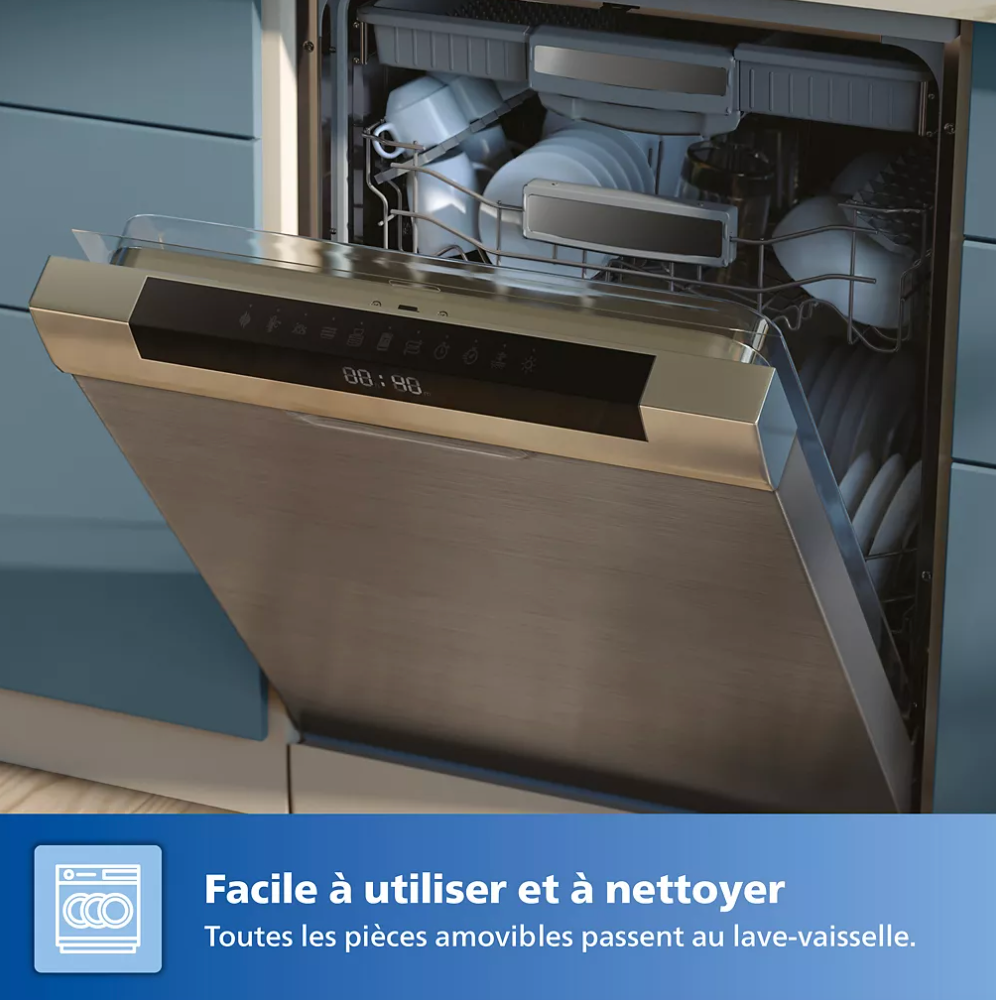 PHILIPS Airfryer Series 3000 Double Tray 9L